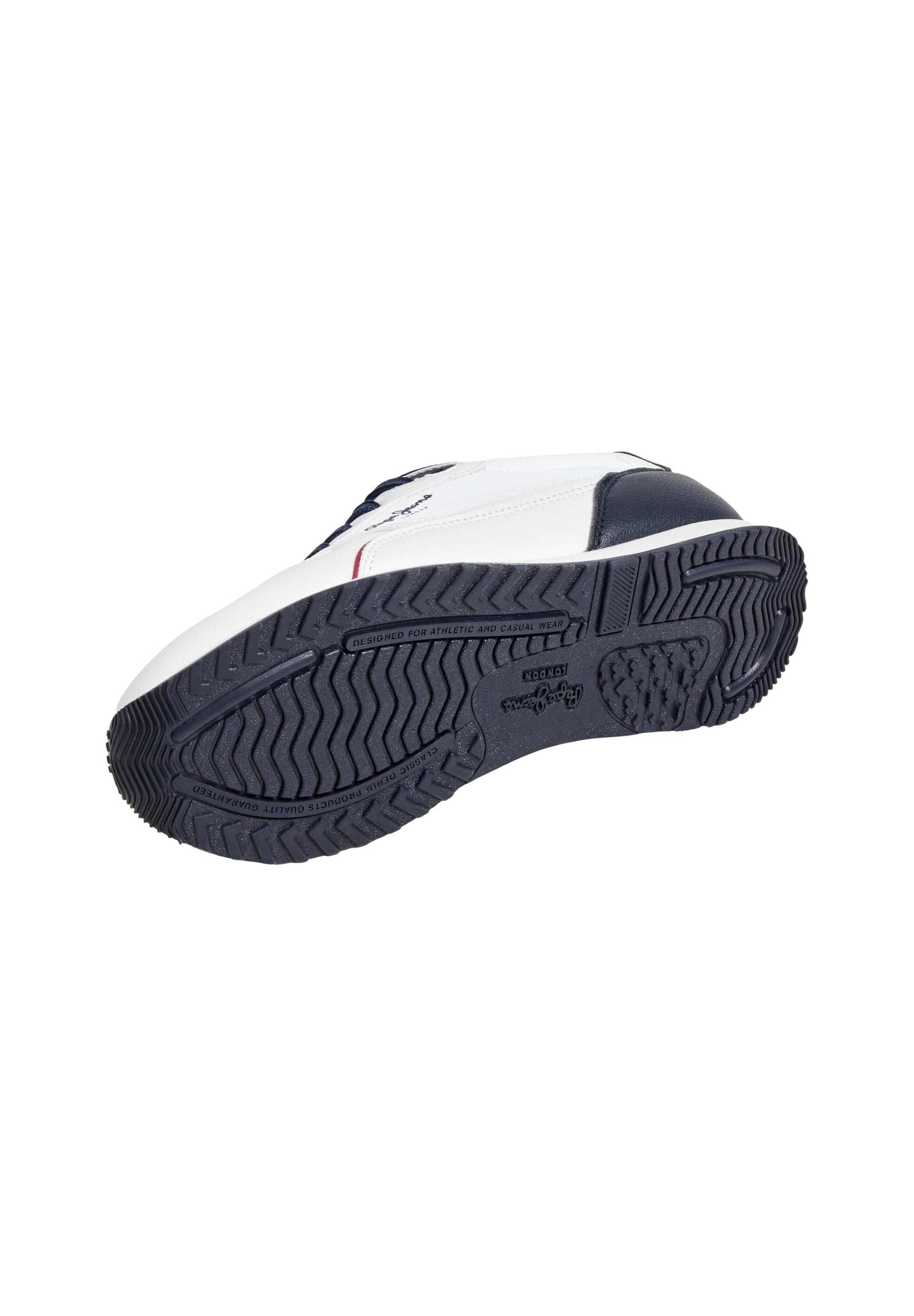 Pepe Jeans Sneakers laag 'Bexley Origin B' in Wit