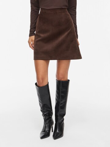 VILA Skirt 'VICOURDIE' in Brown: front