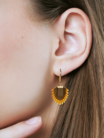 Gretchen Earrings 'Pam Pem S' in Gold: front