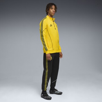 PUMA Sportsweatvest 'Borussia Dortmund King Anthem' in Geel
