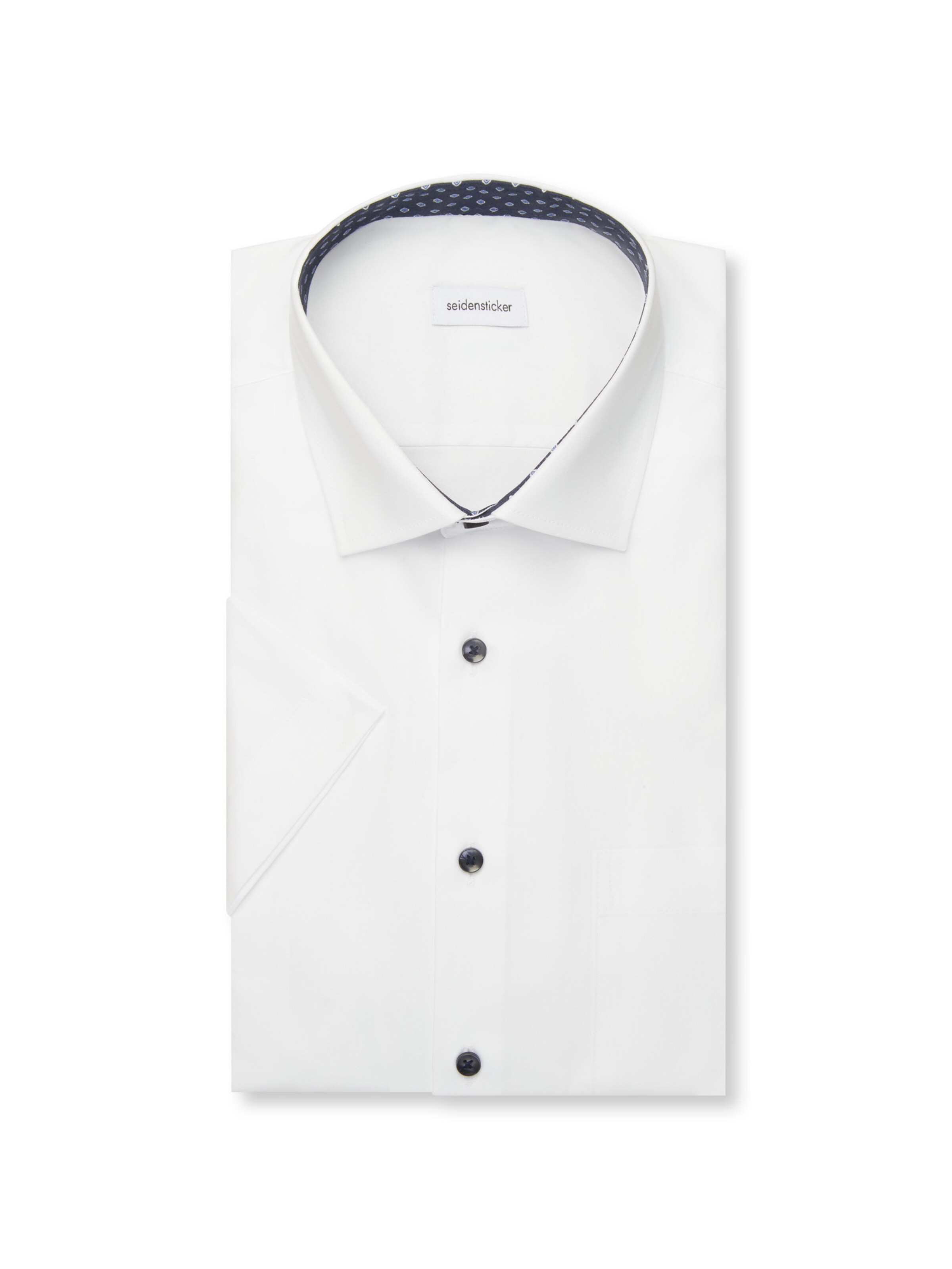 Coupe regular Chemise business SEIDENSTICKER en blanc