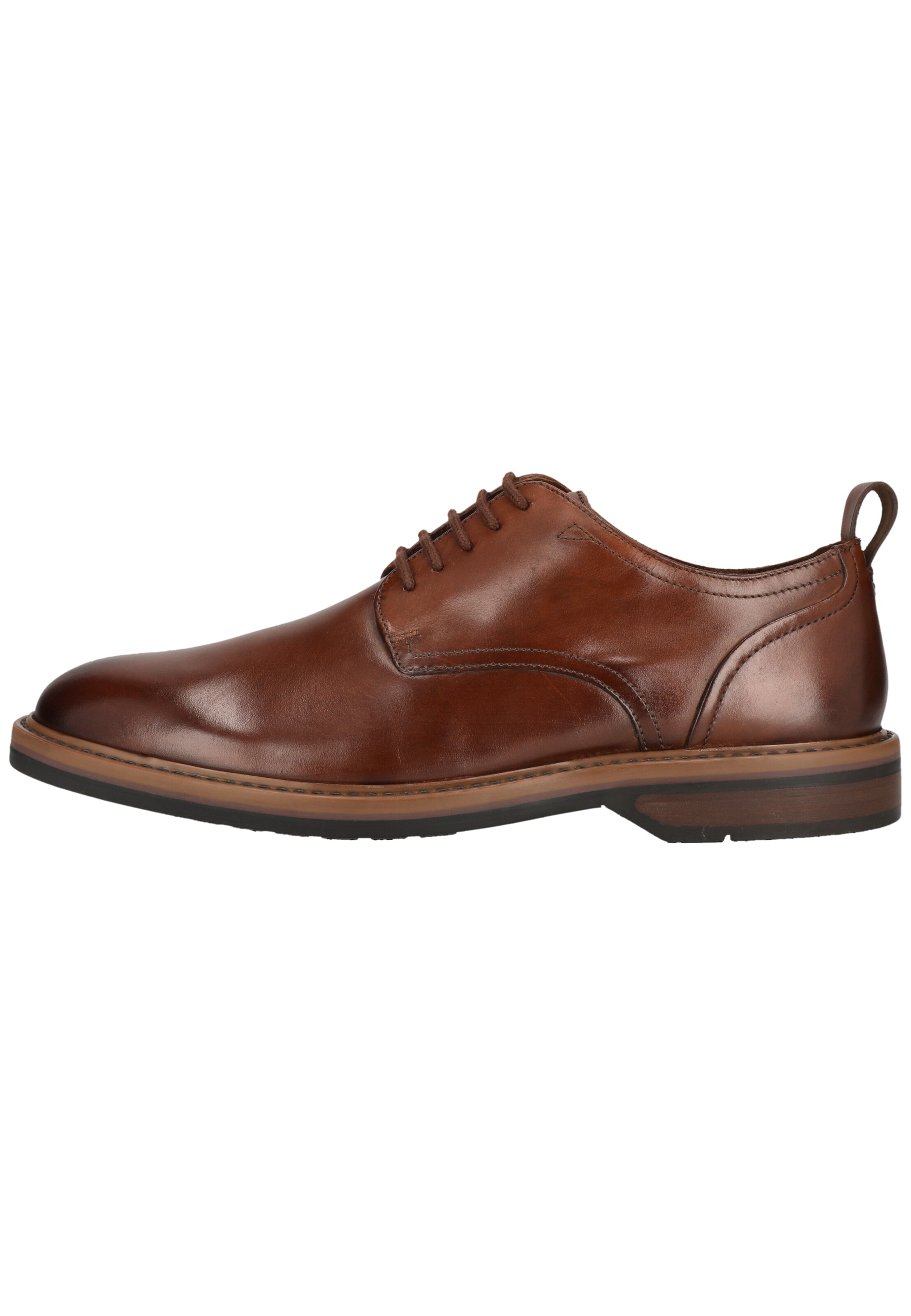 CLARKS Businessschuhe 'Aldwin Lace' in Braun