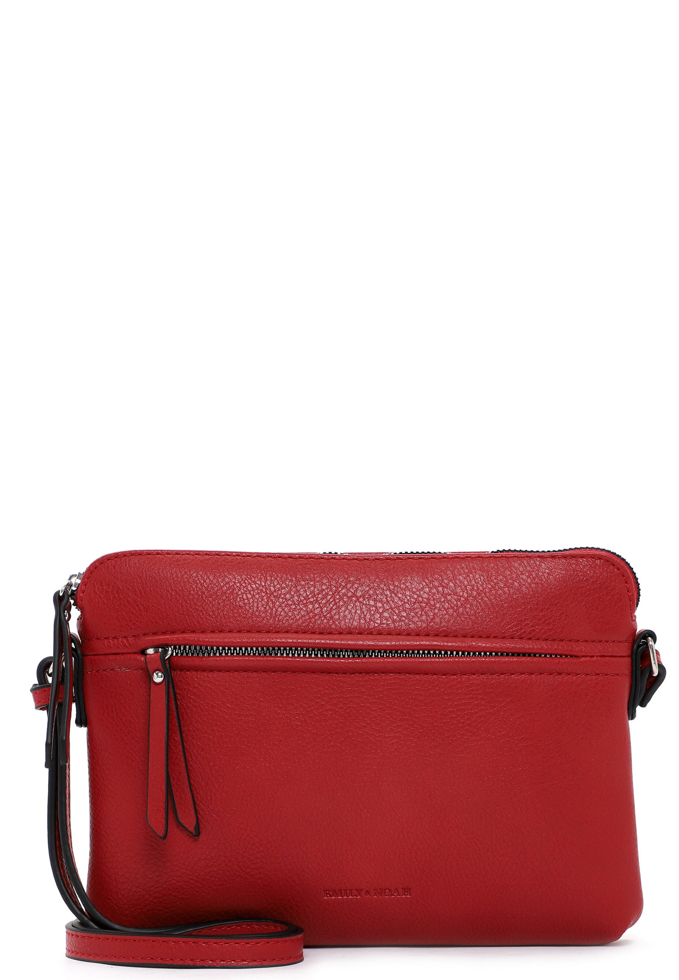 Sac à bandoulière ' Emma ' Emily & Noah en rouge : devant