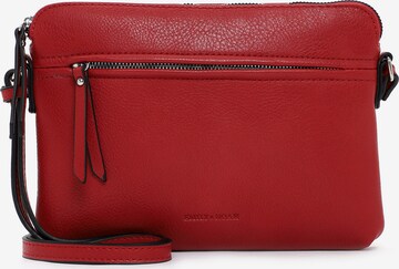 Borsa a tracolla ' Emma ' di Emily & Noah in rosso: frontale