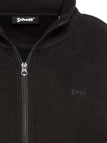 Schott NYC Strickjacke‌ in Schwarz