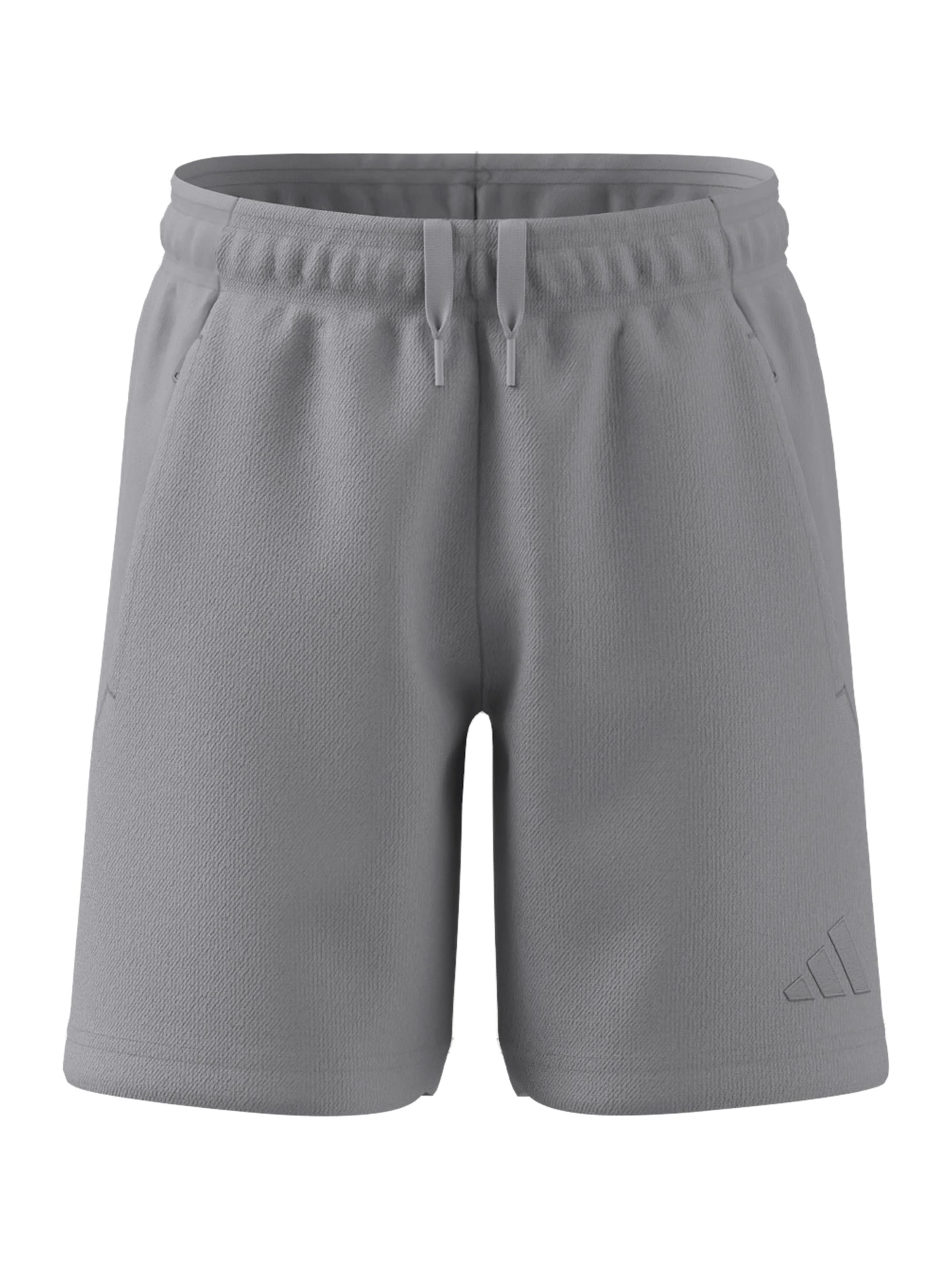 ADIDAS PERFORMANCE Spodnie sportowe w kolorze szary: przód