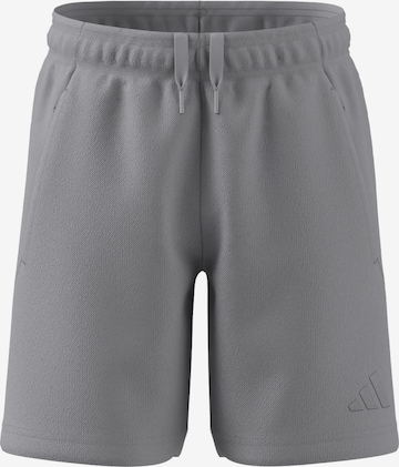 ADIDAS PERFORMANCE Regular Hose in Grau: Vorderseite