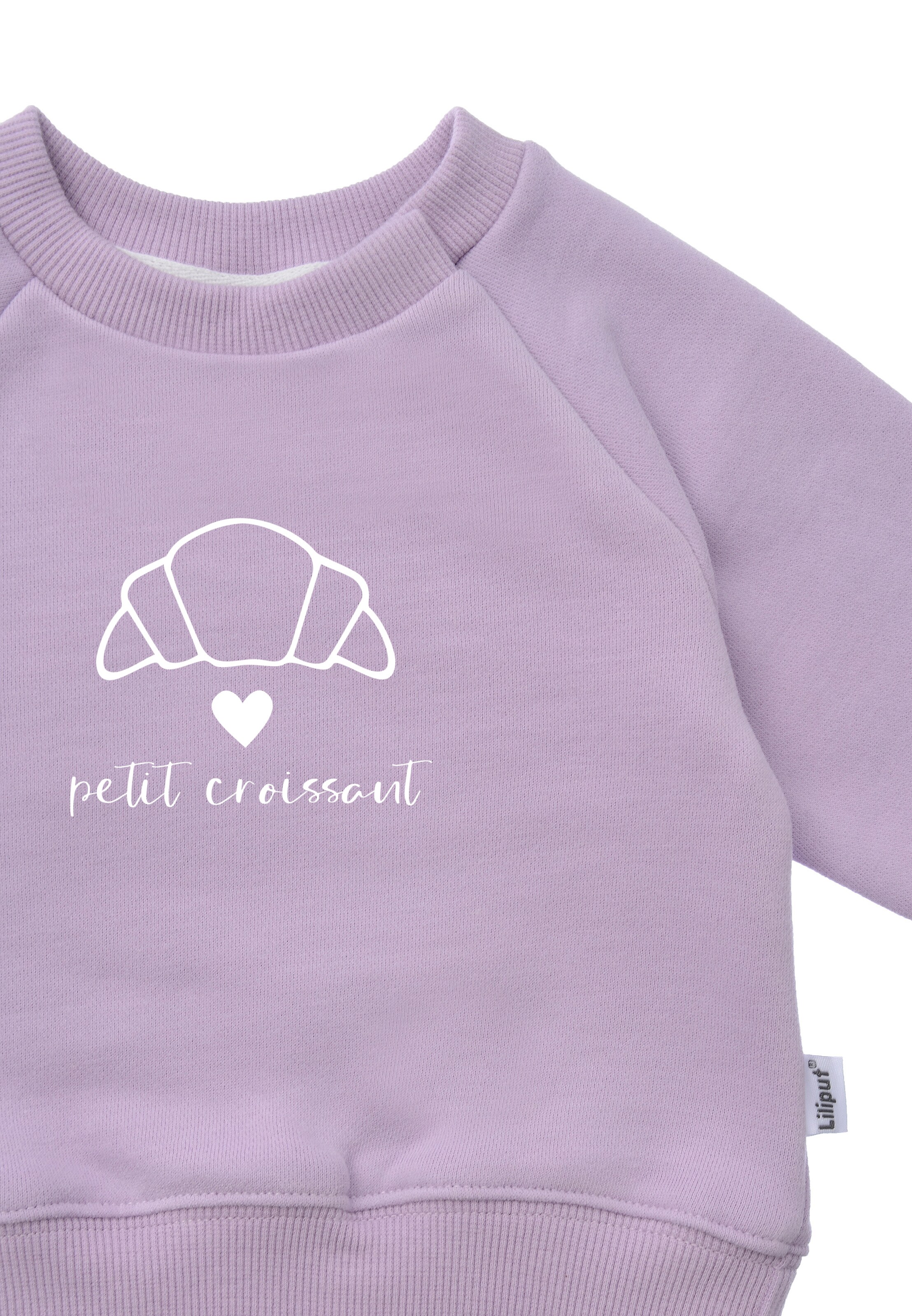 LILIPUT Sweatshirt 'Petit Croissant' in Purple