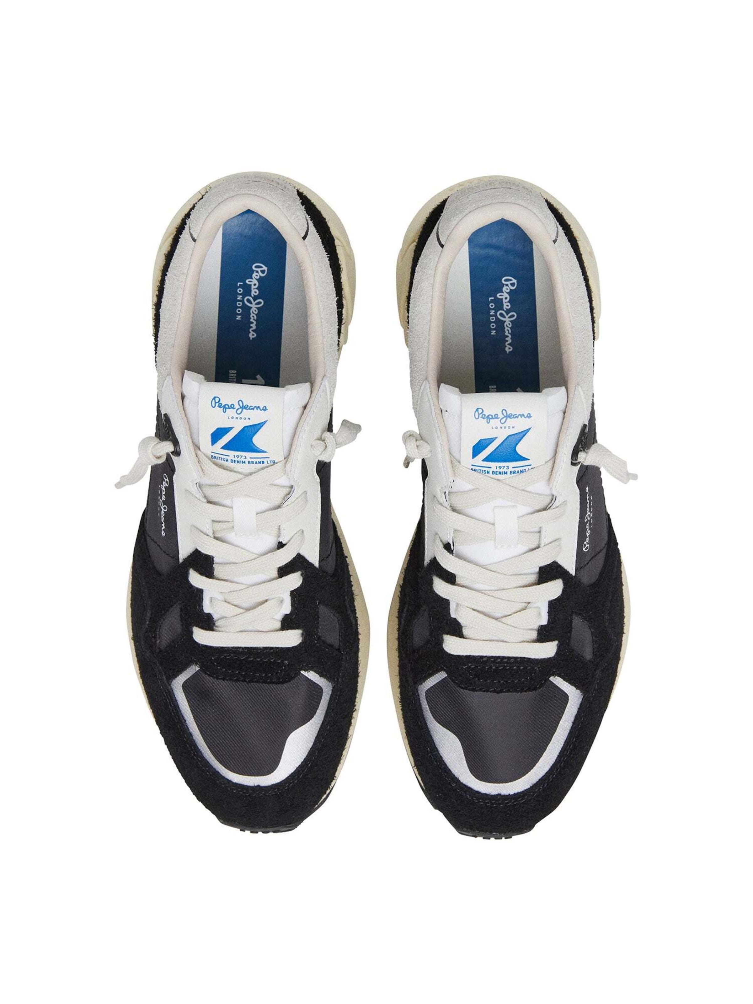 Pepe Jeans Sneaker 'Marlon Divided' in Schwarz