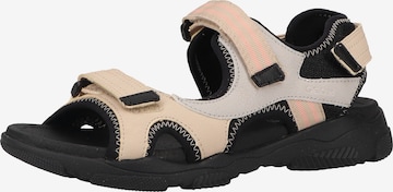 GEOX Wandelsandalen 'D Abyes C' in Beige: voorkant