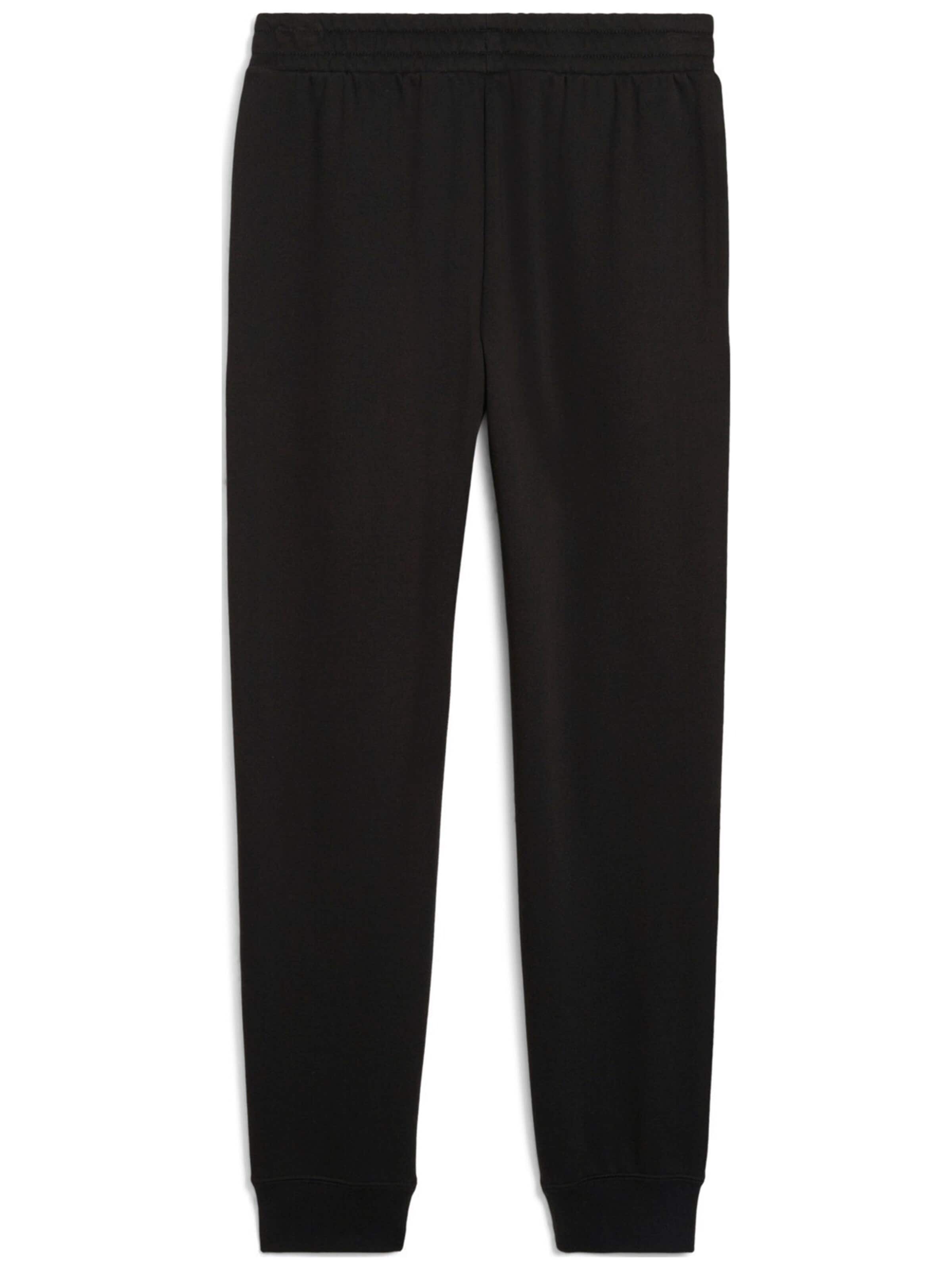 regular Pantaloni sportivi 'Puma Ess Small No. 1 Logo Sweatpants Fl Cl Pu' di PUMA in nero