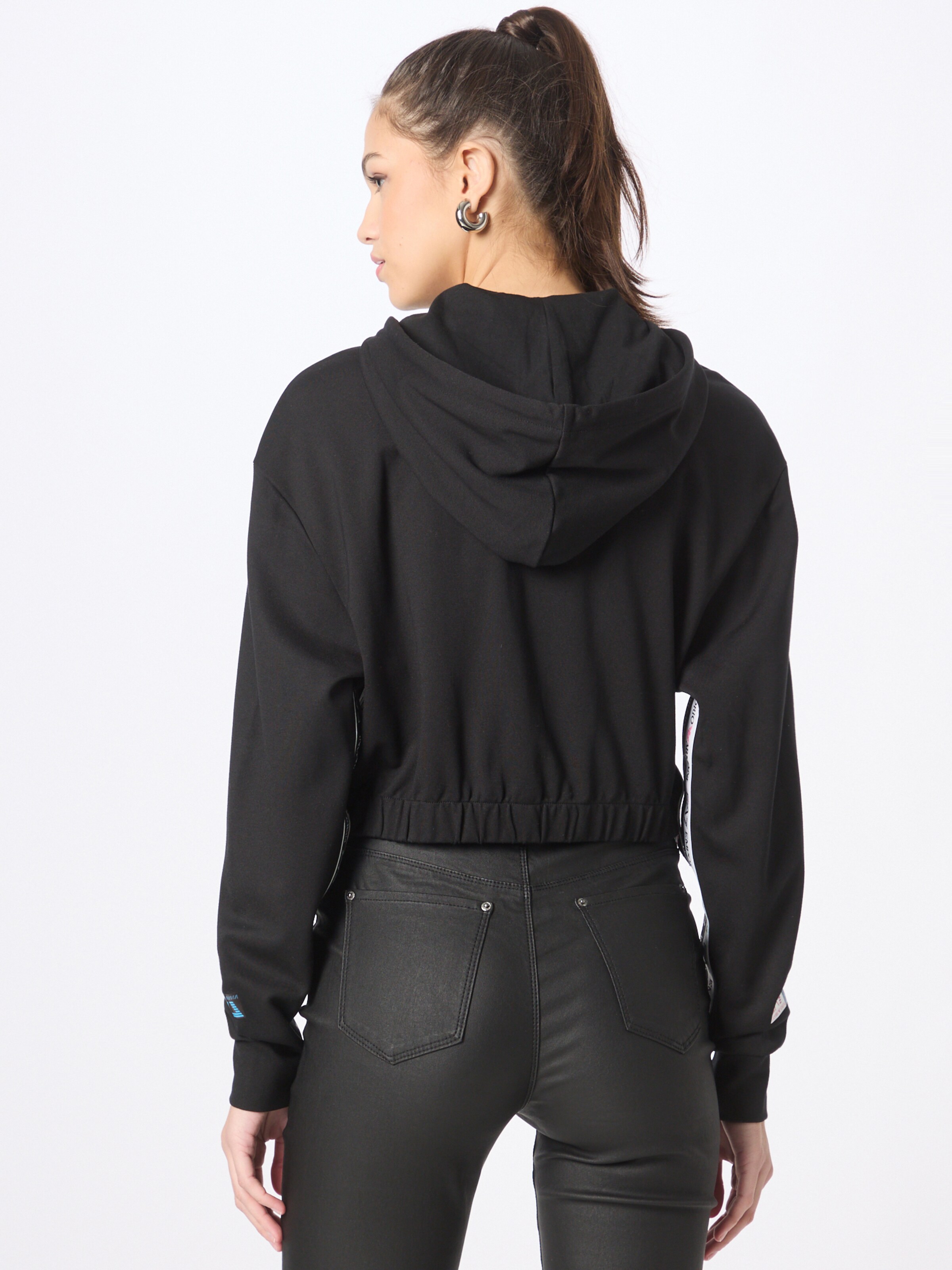 Frauen Sweat EA7 Emporio Armani Sweatjacke in Schwarz - UM96799 Frauen Sweat EA7 Emporio Armani Sweatjacke in Schwarz - UM96799