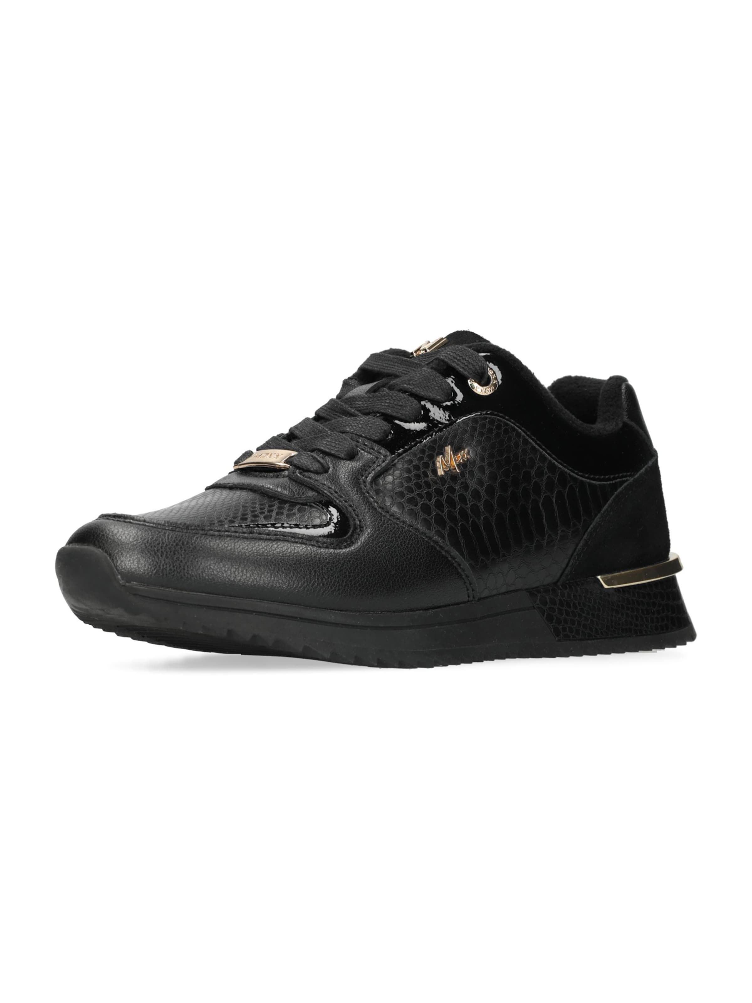 Sneaker bassa 'FLEUR ELLEN' di MEXX in nero: frontale