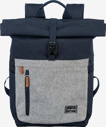 TRAVELITE Backpack in Blue: front