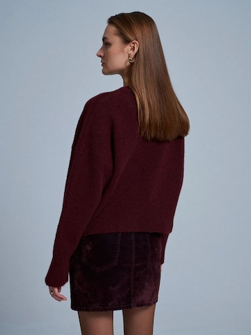 Dilvin Sweater 'Pullover' in Red