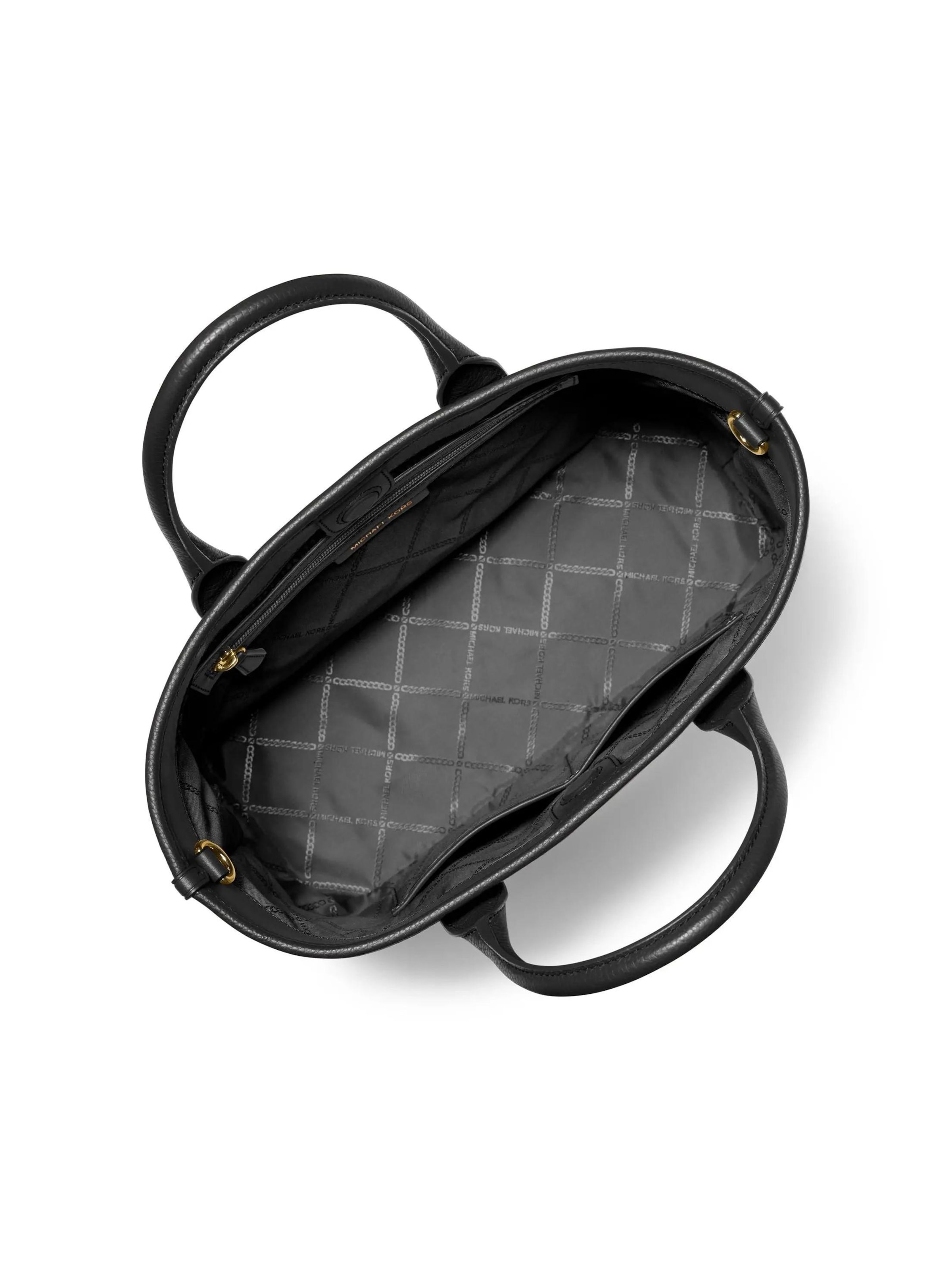 MICHAEL Michael Kors Handtas 'Michael Kors Sacs à main Luisa Noir' in Zwart