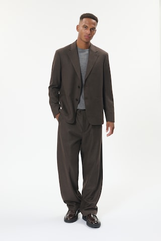 Matinique Wide Leg Lærredsbukser i brun