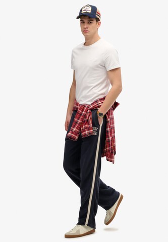 Regular Pantalon 'Athletic Essentials' Superdry en bleu