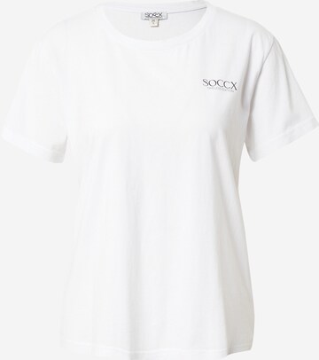 Soccx Tričko – bílá: přední strana