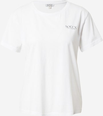 Soccx T-shirt i vit: framsida