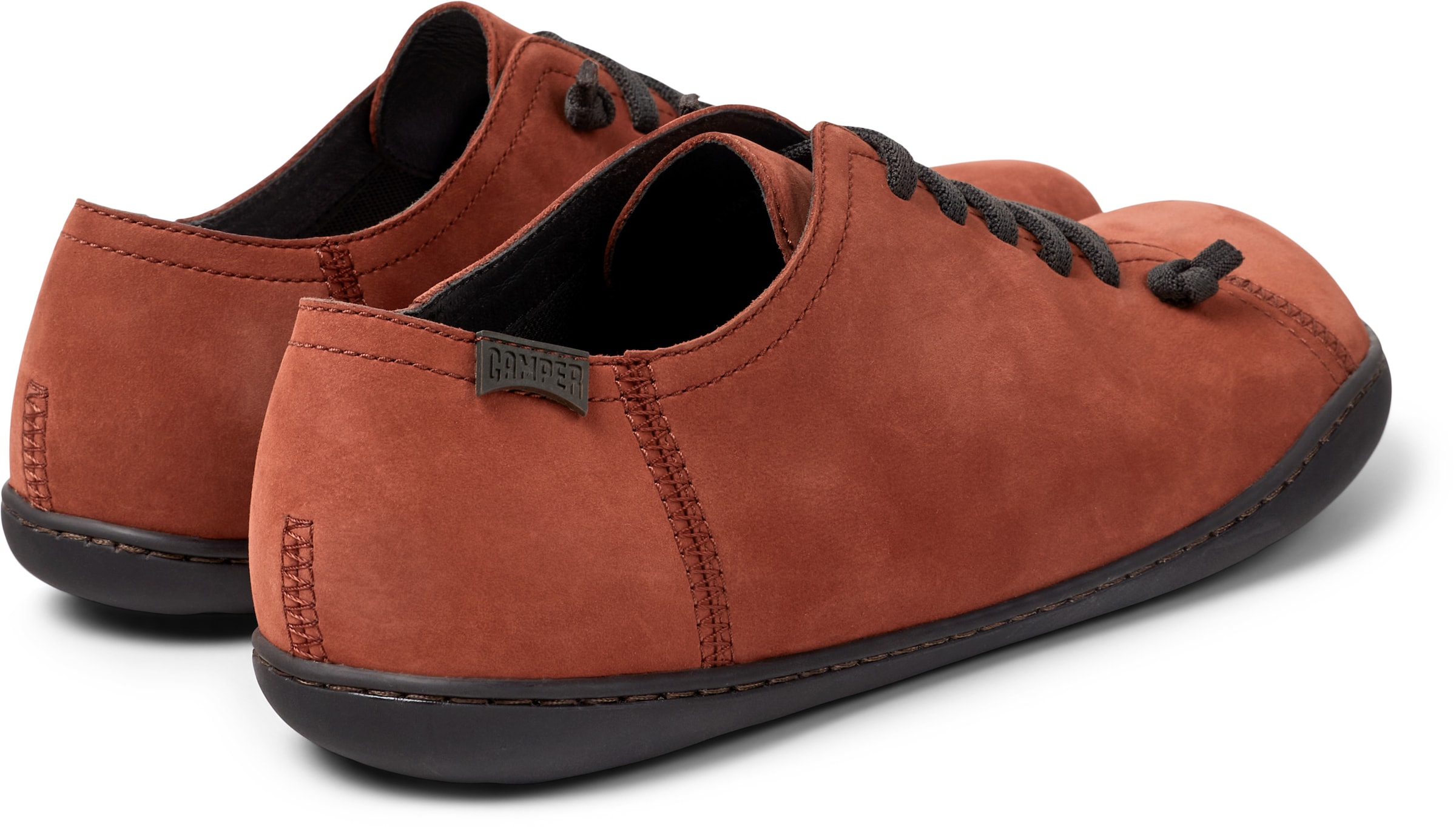 CAMPER Platform trainers in Red