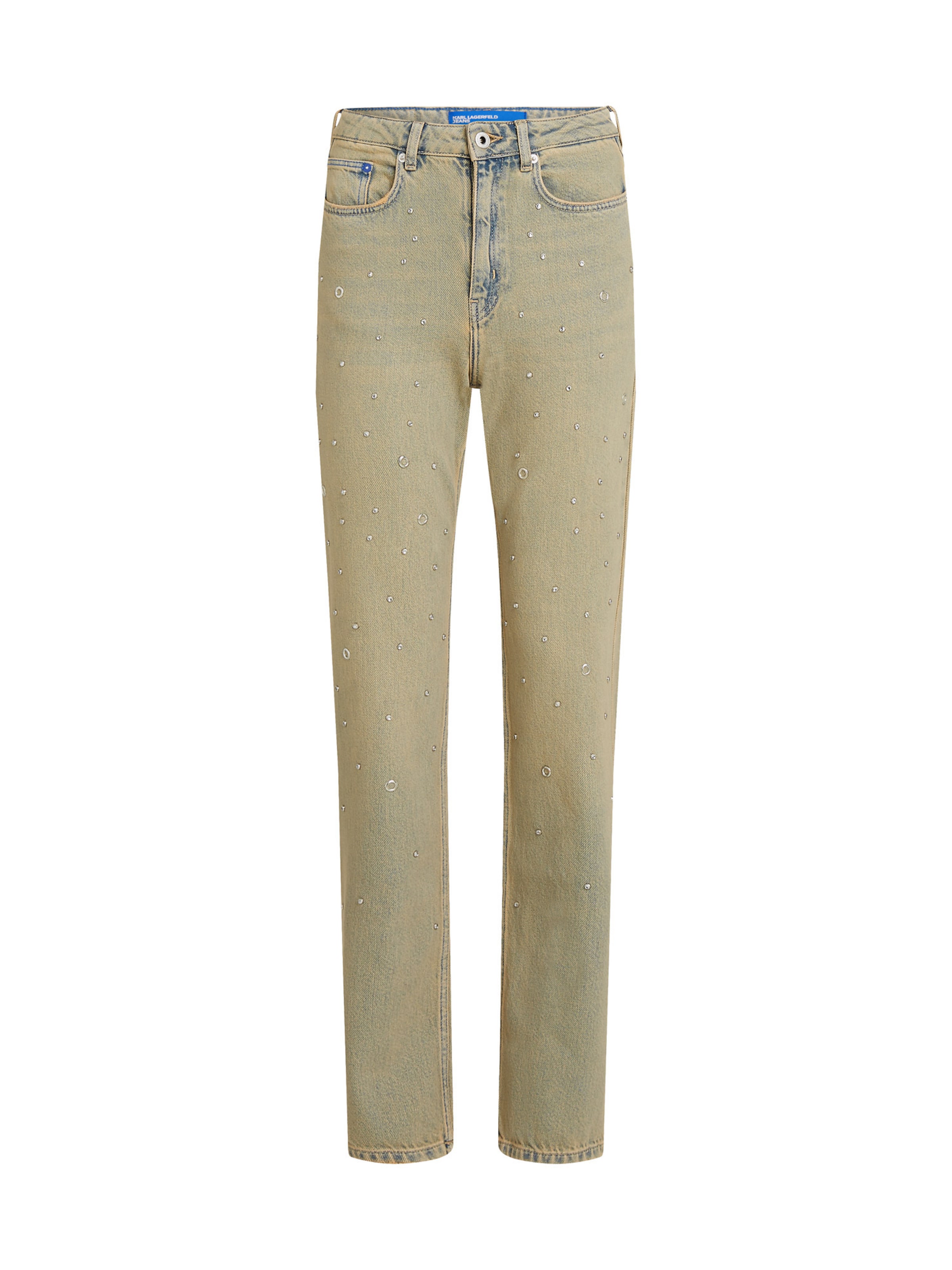 smėlio KARL LAGERFELD JEANS Standartinis Džinsai: priekis