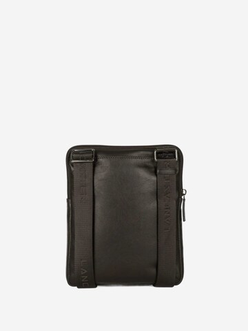 Sac à bandoulière 'Lancaster Sacoche cuir Capital Marron' LANCASTER Paris en marron