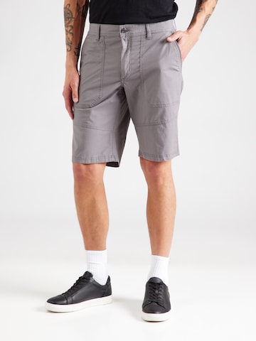 Regular Pantalon chino s.Oliver en gris : devant