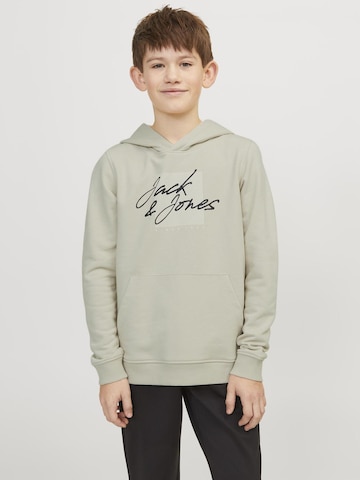 Sweat Jack & Jones Junior en gris : devant