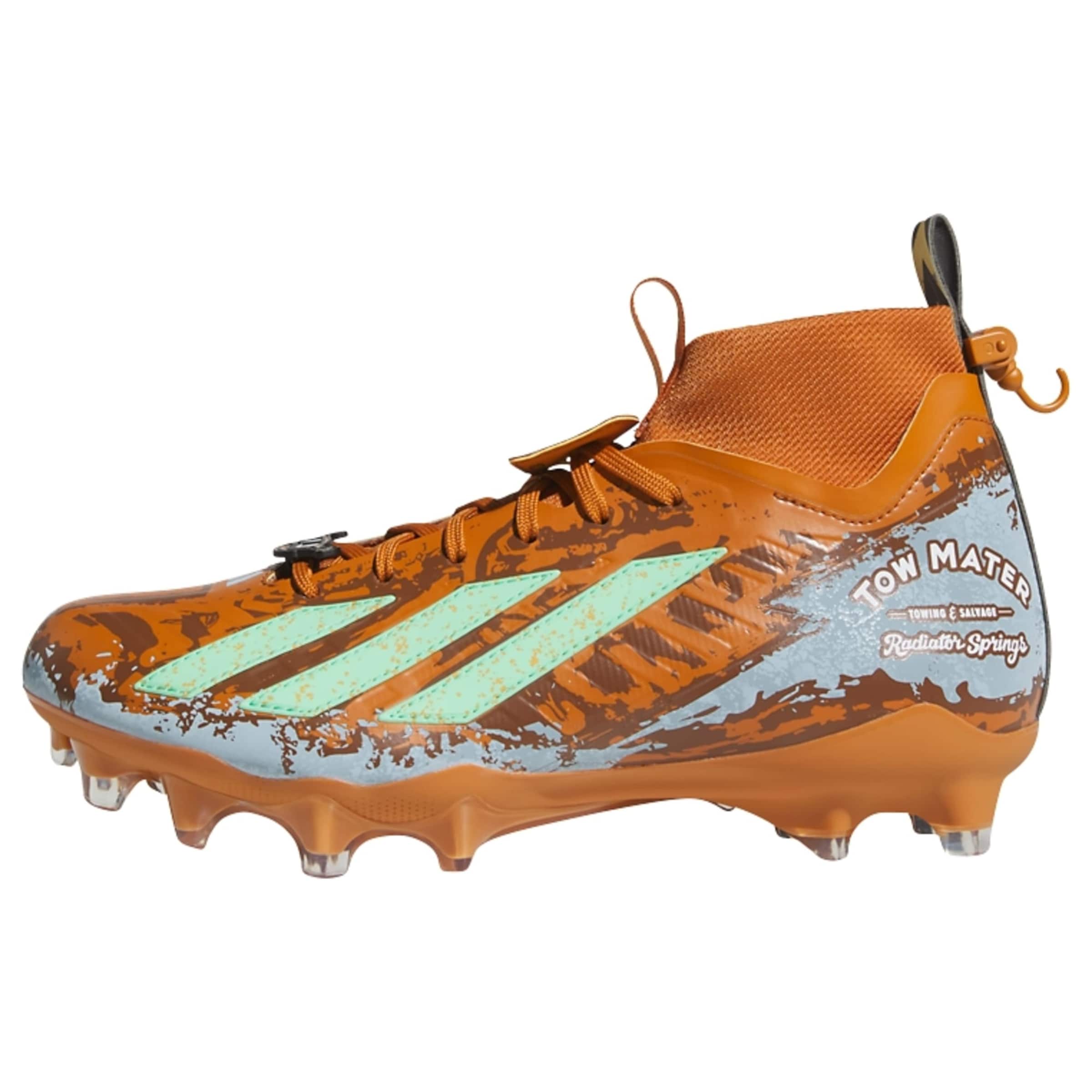 ADIDAS PERFORMANCEKopačke 'Pixar Cars Adizero Impact II Mater' - žuta boja: prednji dio
