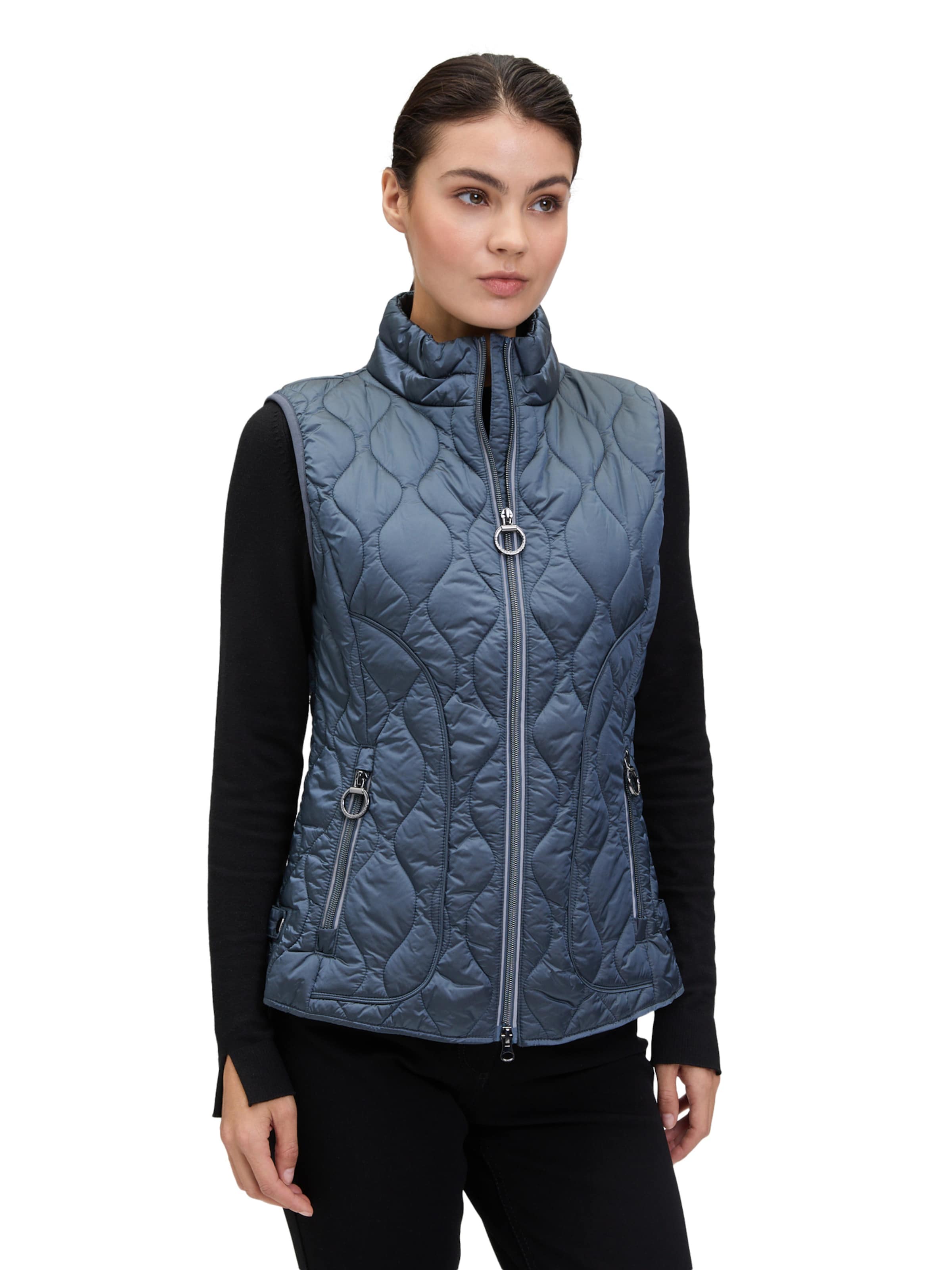 Betty Barclay Vest in Blue: front