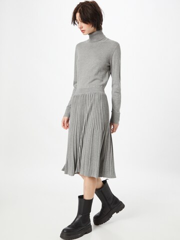 Calvin Klein Knit dress in Grey: front