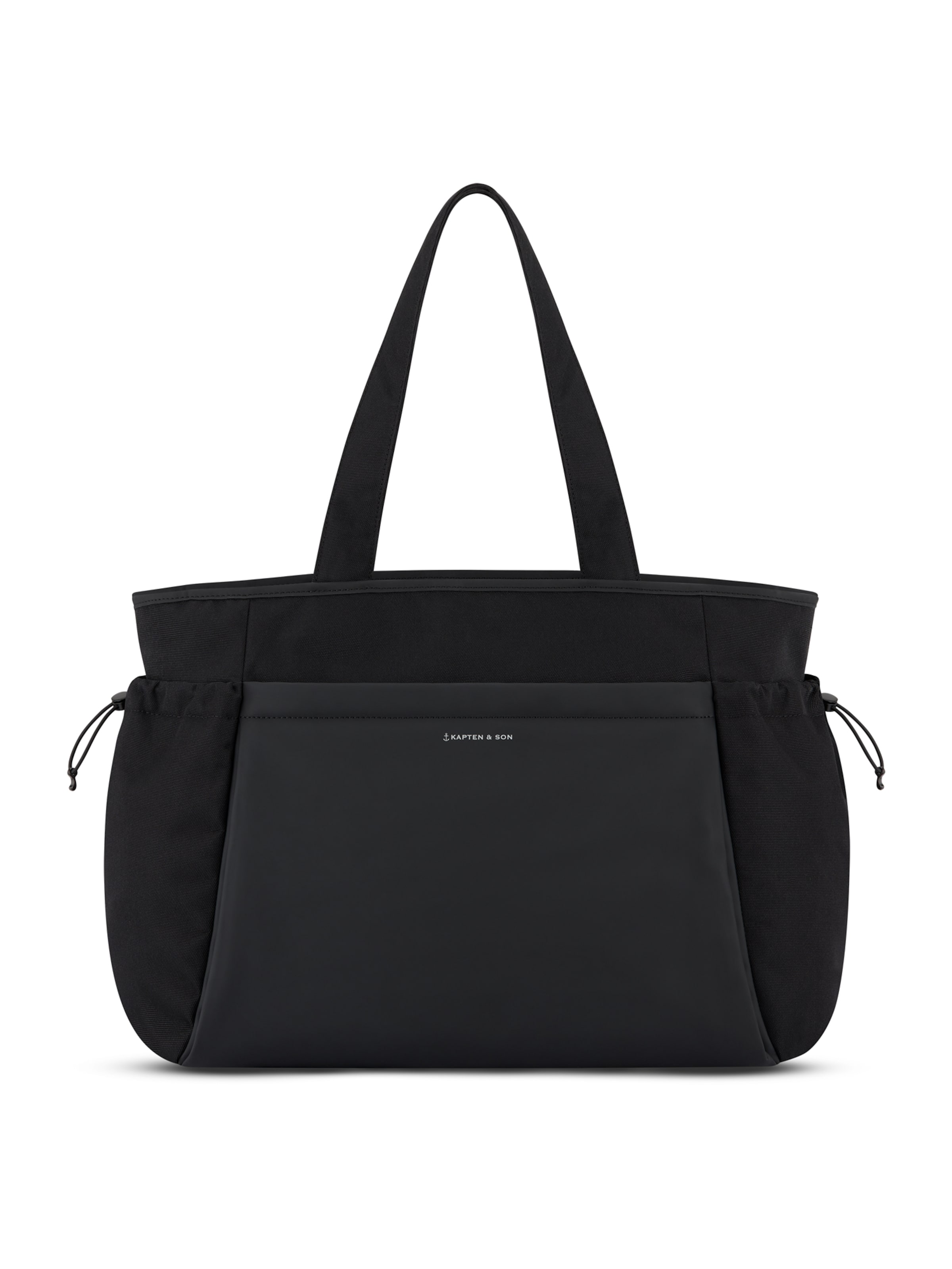 Kapten & Son Handtas 'Hellvi Large' in Zwart: voorkant