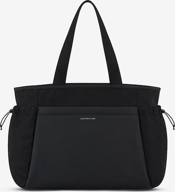 Kapten & Son - Bolso de mano 'HELLVI' en negro: frente