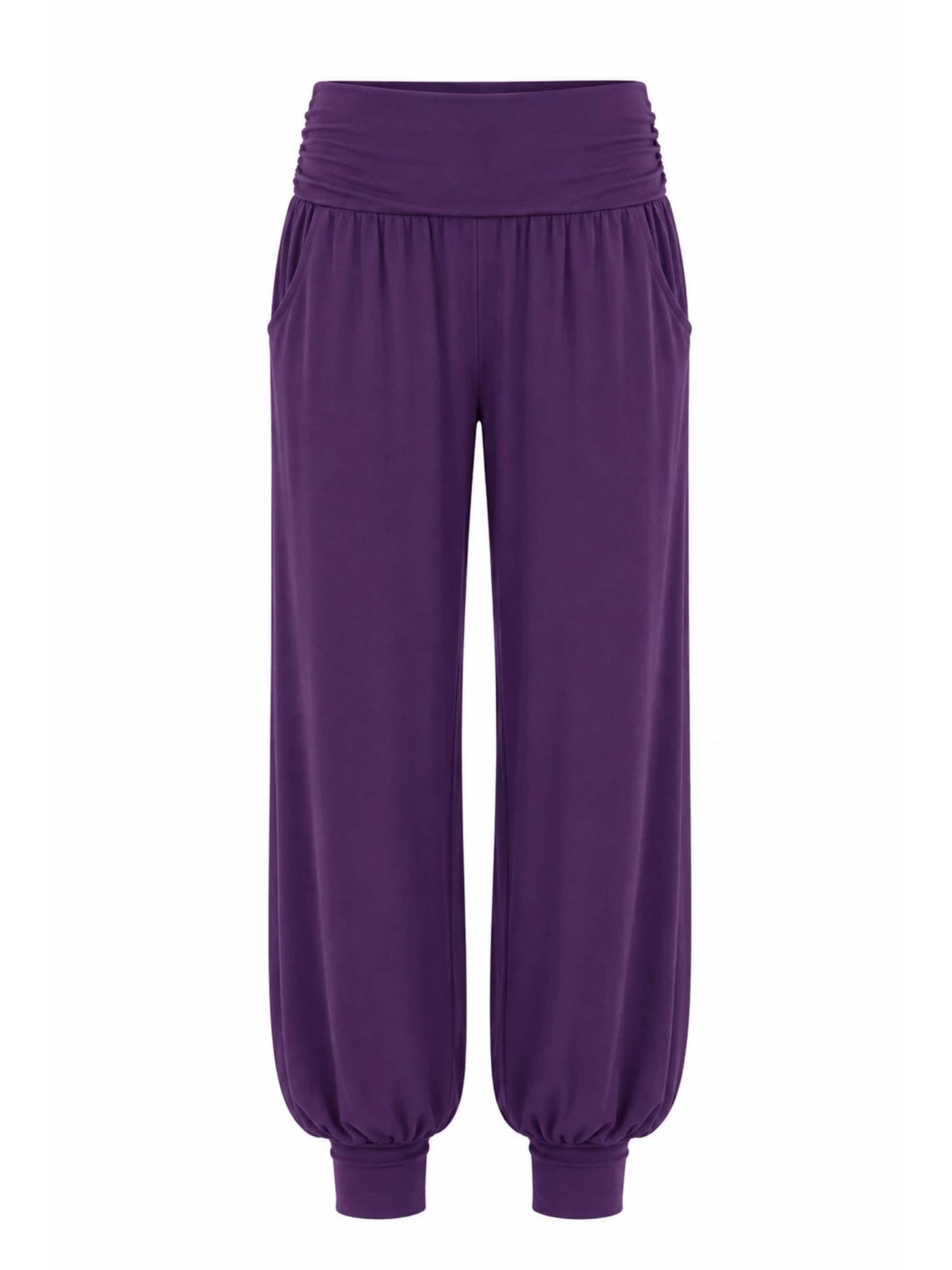 True North Pants 'Yogahose' in Purple: front