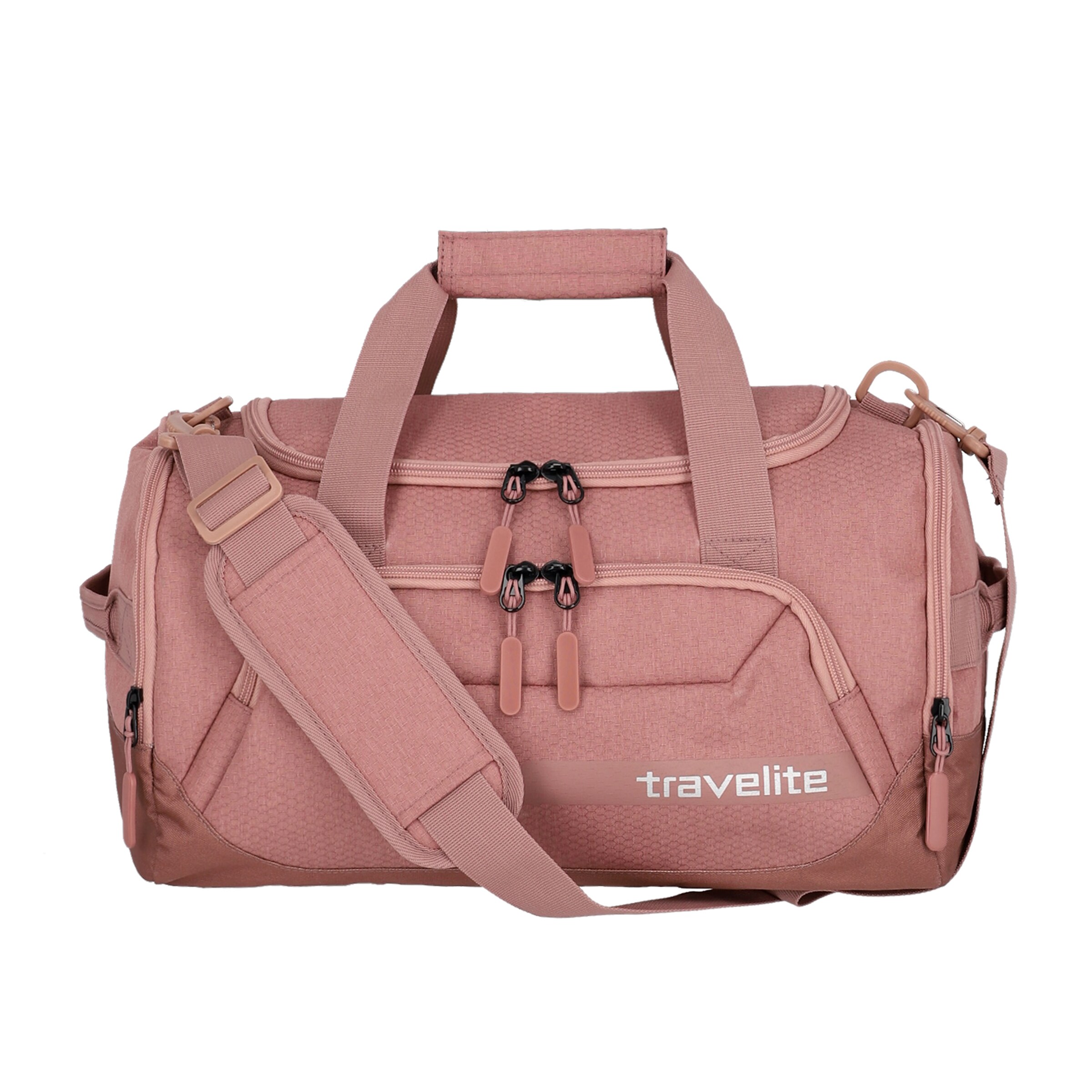 Sac week-end TRAVELITE en rose : devant
