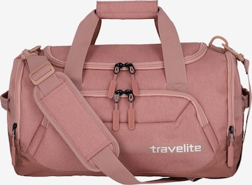 Sac week-end TRAVELITE en rose : devant