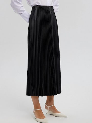 Jupe 'Pleated Skirt' Touché Privé en noir