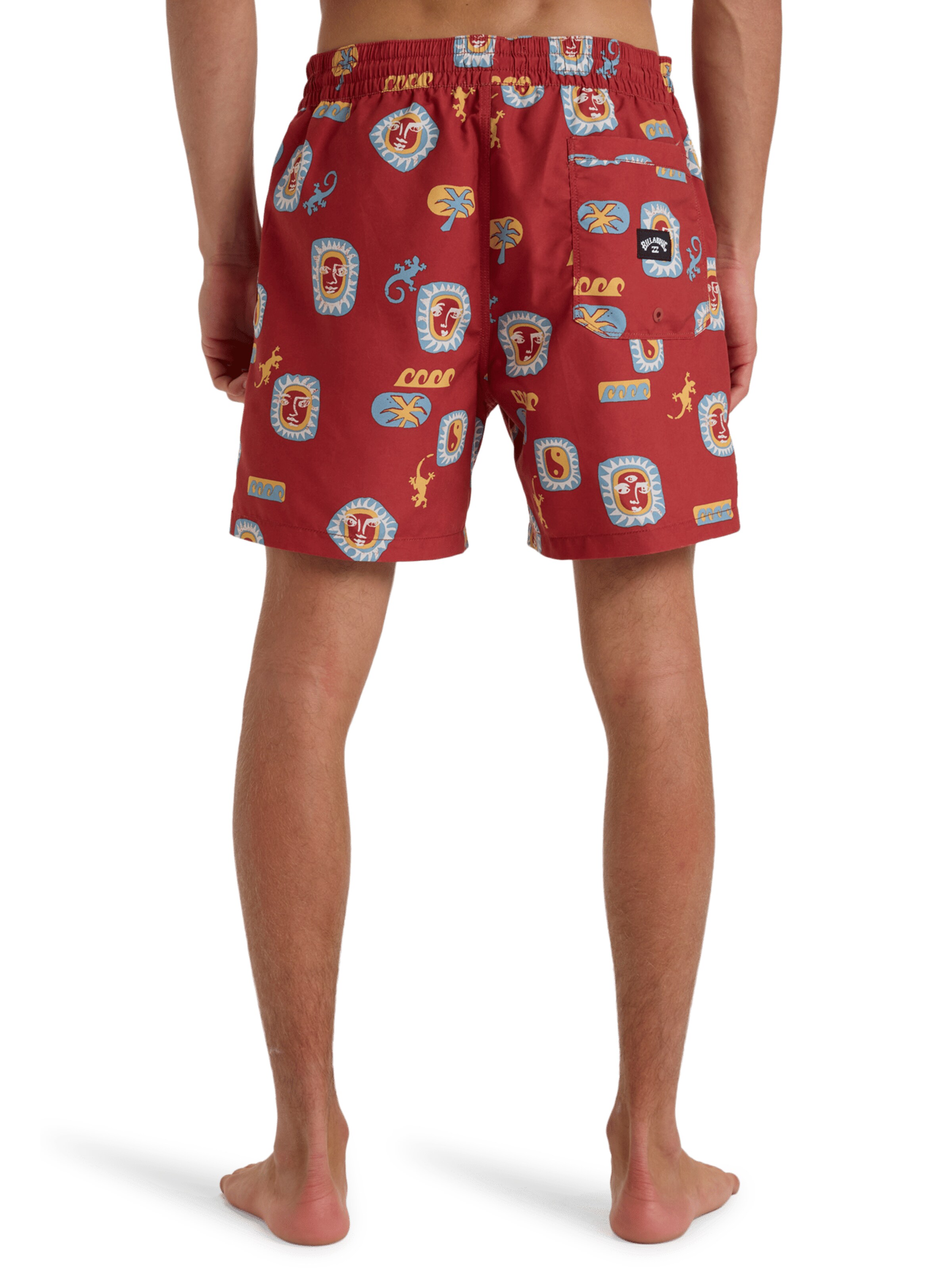 Shorts de bain 'Vacay 16' BILLABONG en rouge