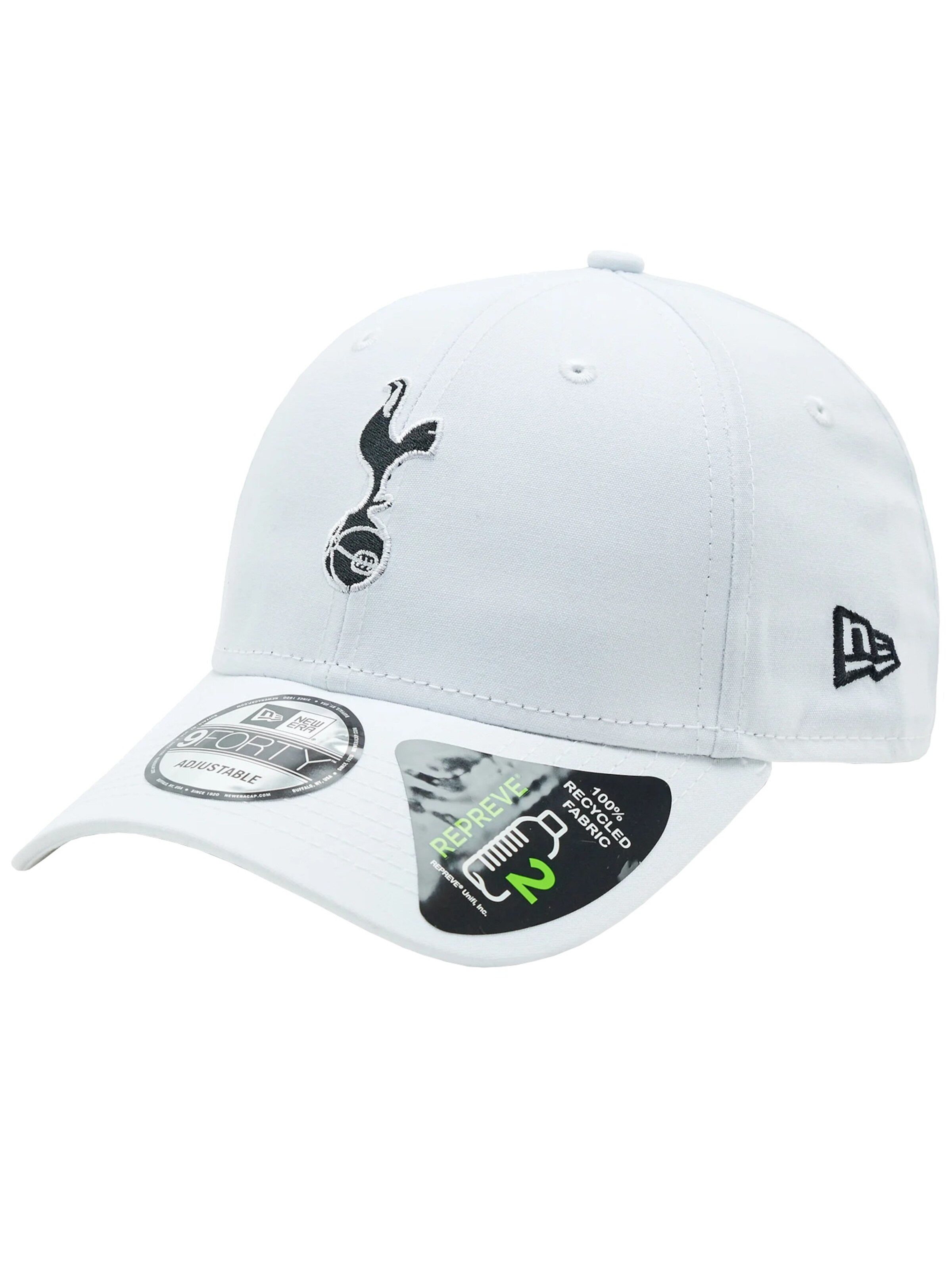 NEW ERA Cap 'New Era Repreve Flawless 940 9FORTY Tottenham Hotspur FC Cap' in White: front