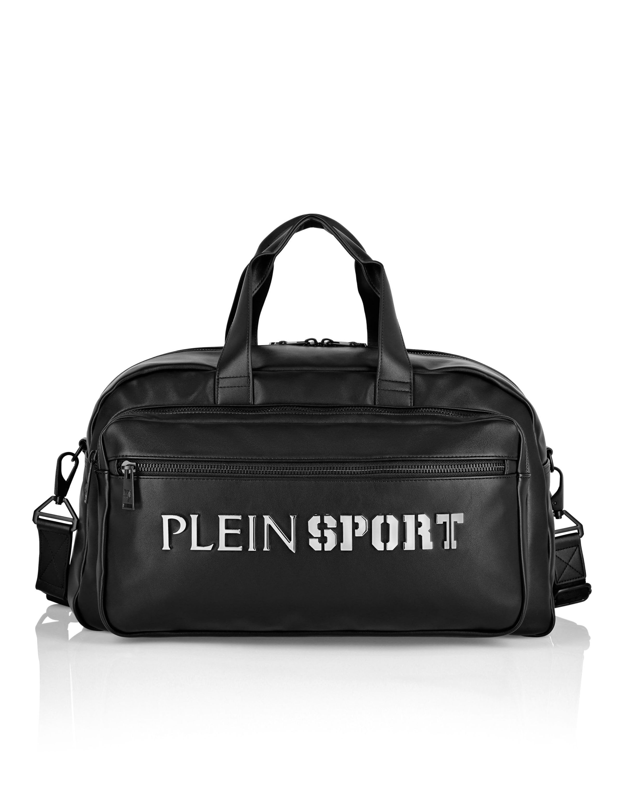Plein Sport - Mala de viagem 'Arizona' em preto: frente