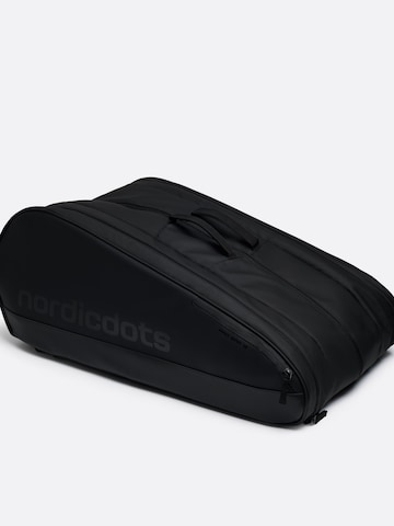 nordicdots Sportovní taška 'Pro Tennis Bag 12' – černá