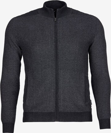 Hailys Men Knit Cardigan in Grey: front