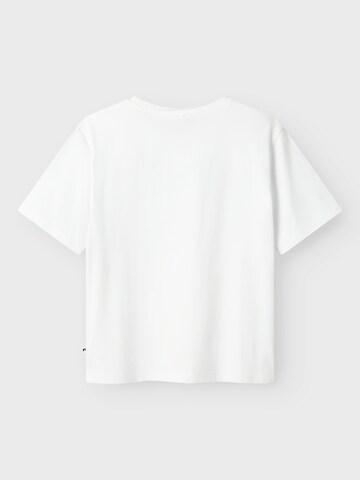 NAME IT - Camiseta 'NKMDENNIM' en blanco