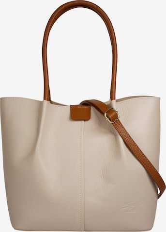 Samantha Look Handtasche in Beige: Vorderseite