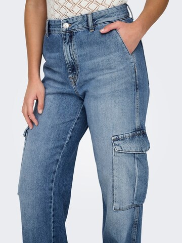ONLY Regular Cargo jeans 'ONLJUNE' in Blue