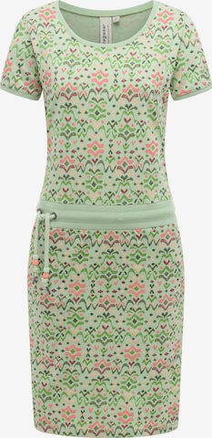 Robe 'Youmodo' Ragwear en vert : devant