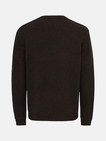 Only & Sons Sweter 'ONSJAMES' w kolorze brązowy
