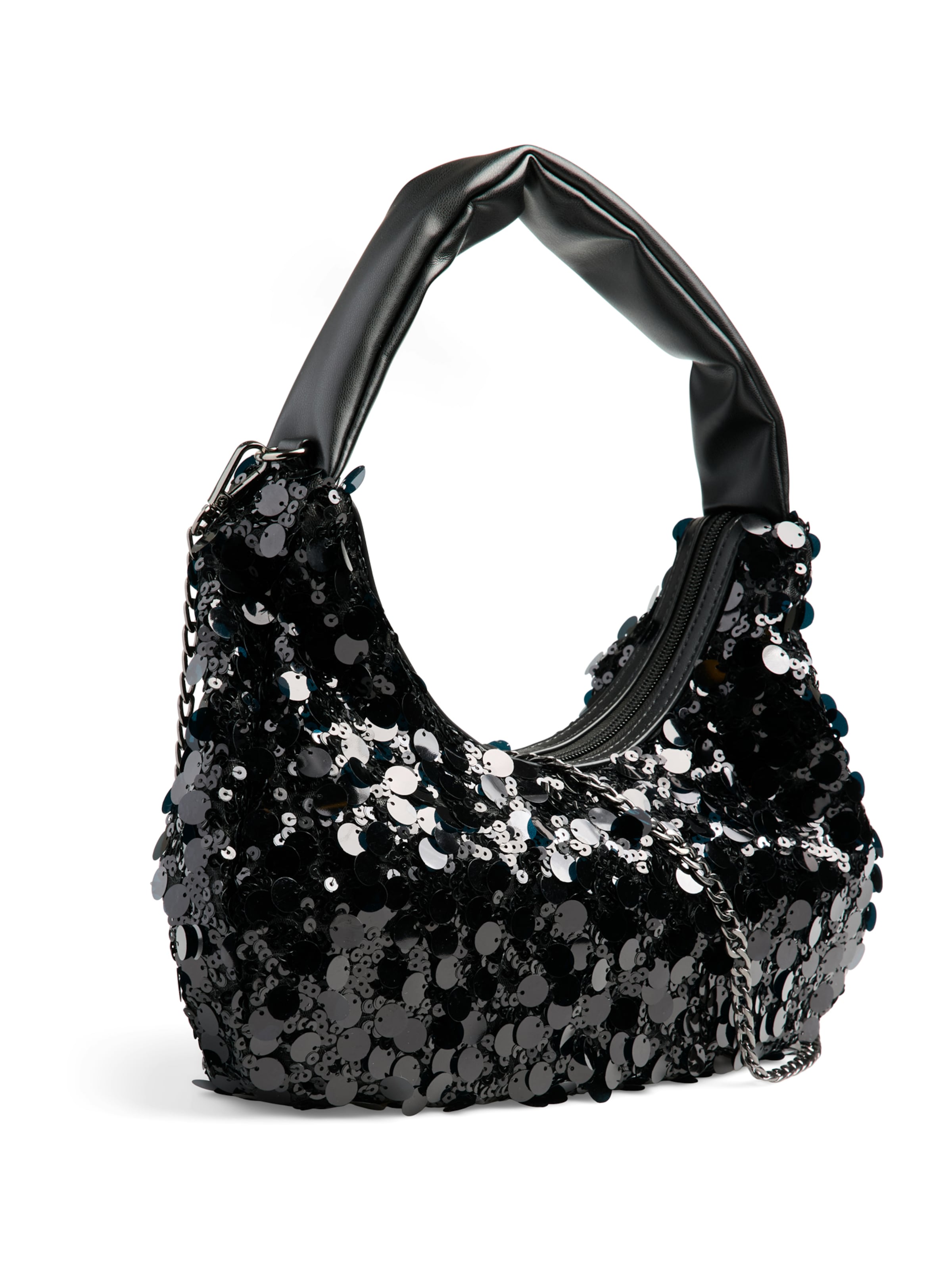 PIECES - Bolso de hombro 'PCMaddie' en negro: frente