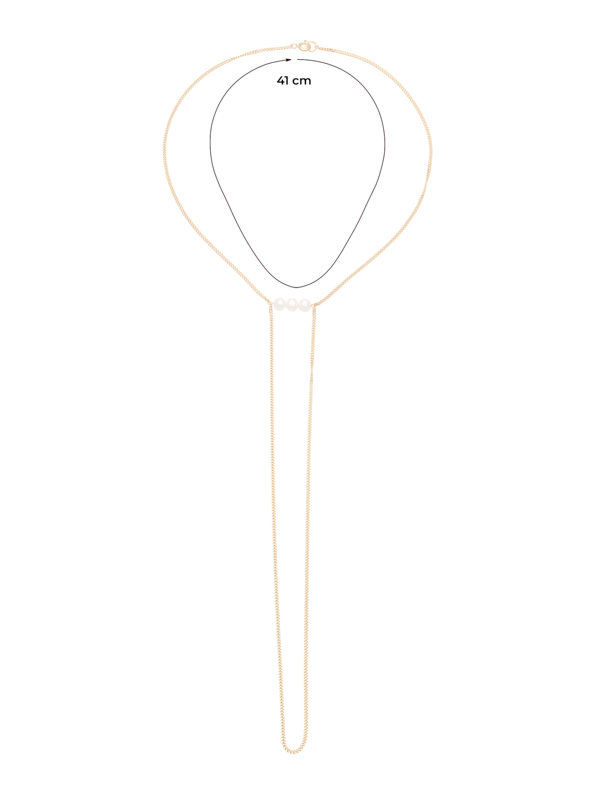 Vibe Harsløf Halsband 'Iris' i guld